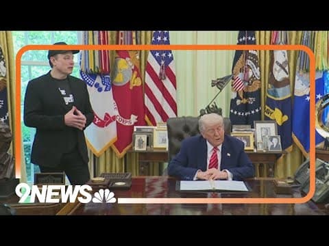 Trump holds farewell as Elon Musk leaves DOGE