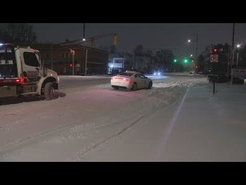 Roads worsening in Marion County as winter storm continues