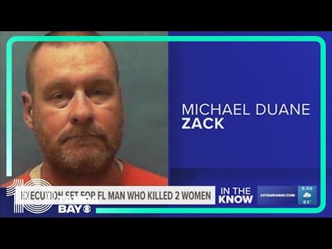 Florida man who killed 2 women he met at bars in 1996 set to be executed