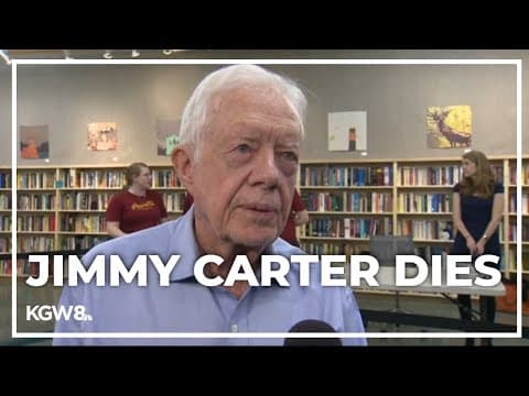 Former President Jimmy Carter dead at 100