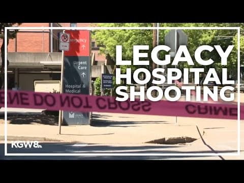 Police shoot and kill suspect wanted in shooting at Legacy hospital in Northwest Portland
