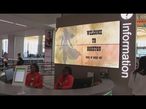 Hobby Airport transforms for Beyoncé fans ahead of Houston concert weekend