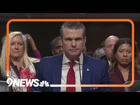 Trump Defense Secretary pick Hegseth faces heated questions in confirmation hearing