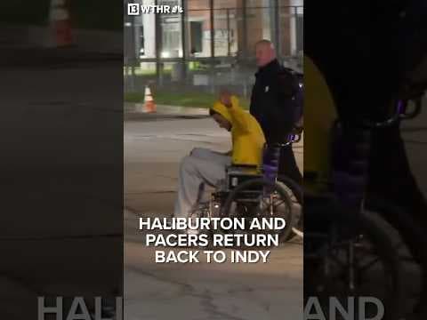 Halliburton and Pacers return back home to Indy