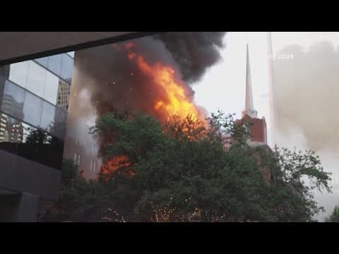 First Baptist Dallas says rebuild in jeopardy after fire, calls on insurance company to help