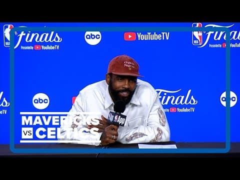 NBA Finals Game 4 post-game interviews: Kyrie Irving talks Mavericks' 122-84 win over Celtics