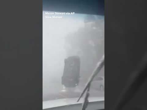 Tornado during Idalia flips car in South Carolina