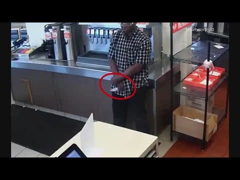 Man robs North Texas Whataburger with large knife after card payment didn't work, police say