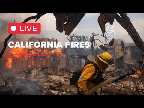 Los Angeles fires latest