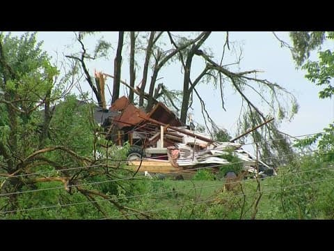 Tornado hits town near Cincinnati