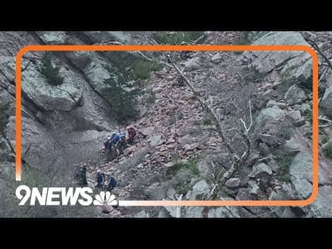 Climber rescued in Eldorado Canyon State Park