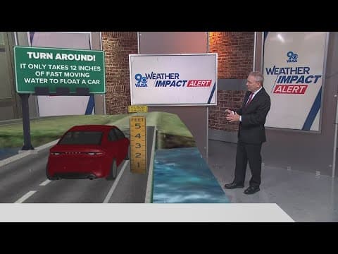 Turn around, don't drown: Safety tips for driving amid flooding from Debby