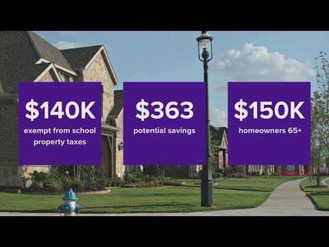 Texas Senate panel votes to cut property taxes for homeowners