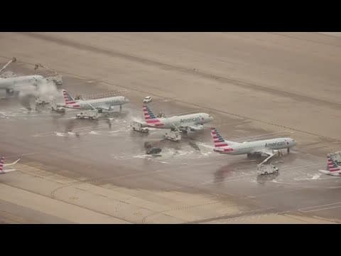 DFW Airports ramp up for another day of cold weather travel