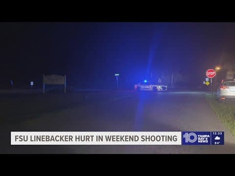 FSU football player injured after being shot near Tallahassee