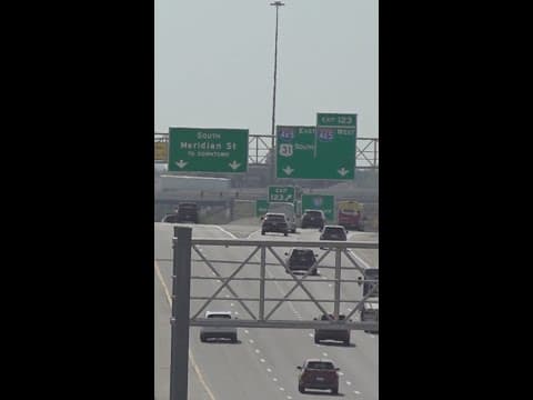 Closures and restrictions coming to the North Meridian Street and I-465 interchange