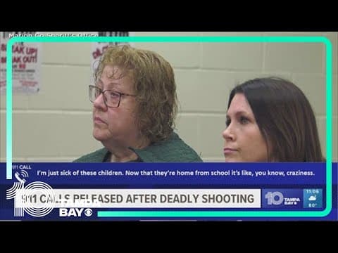 911 calls released after deadly shooting of Florida mother in front of children