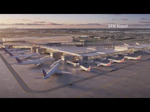 DFW Airport reveals major $4B Terminal F expanion: Latest updates