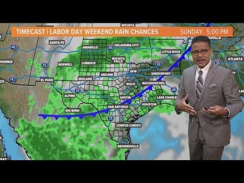 DFW Weather: After rain, temperatures will cool slightly