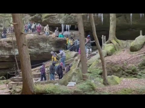 Even in the winter, you can still enjoy Ohio Parks!