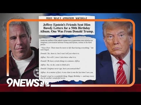 Trump mired in Epstein controversy as Wall Street Journal reports on 2003 letter
