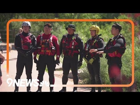 South Korean firefighters training in Colorado respond to real-life emergency
