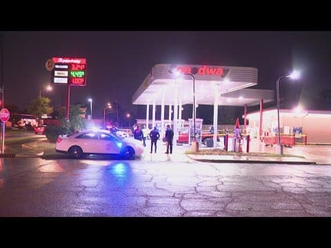 Man who was shot by police on Shelby Street gas station charged
