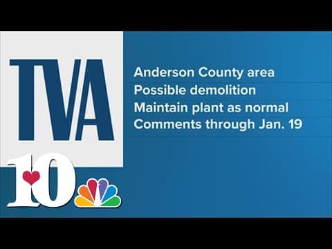 TVA asking for public comment on draft environmental assessment over Bull Run plant deconstruction