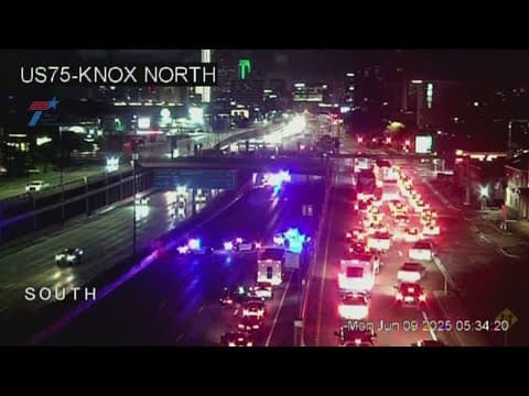 Traffic Alert: Crash closes US 75 near Knox/Henderson