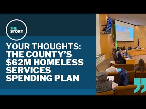 Multnomah County's messy vote to spend $62M on homelessness | Your Thoughts