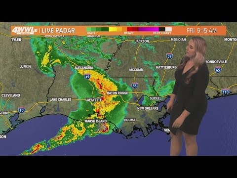 Rainy weather expected for Friday