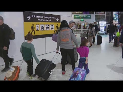 Winter storm impacts holiday travelers at San Diego International Airport