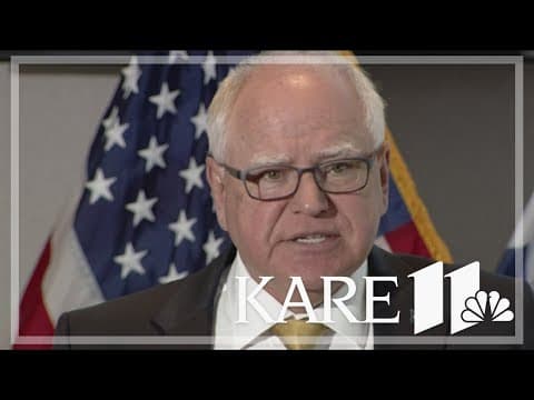 Gov. Walz urges lawmakers to end a power struggle upending the Minnesota Legislature