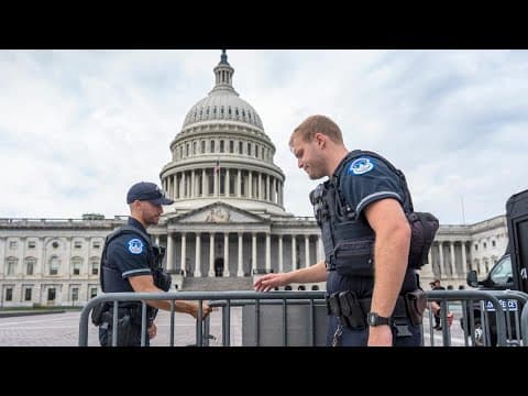 Congress works to avert a government shutdown; Trump and Pete Hegseth to address generals meeting