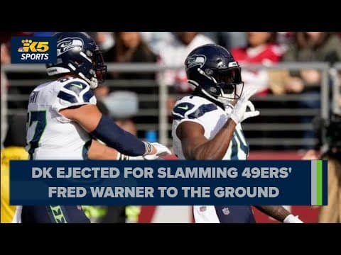 Breaking down the tense confrontation between DK Metcalf, Fred Warner