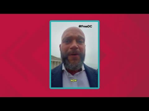 Robert White challenging for Eleanor Holmes Norton's seat