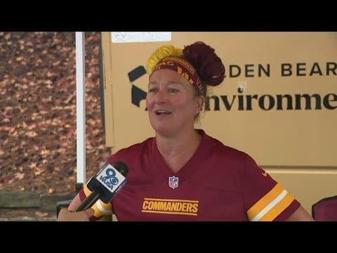 Tailgating before Commanders vs. Giants