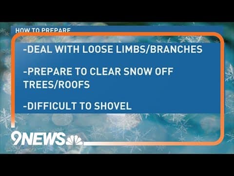 Winter Storm Warning issued for Denver metro: Here's the snow we're tracking