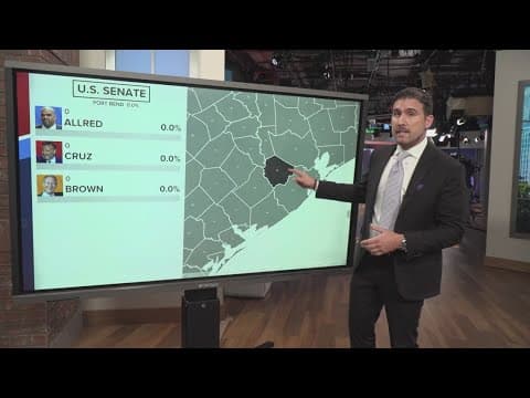 The Texas counties we are watching in the race for U.S. Senate