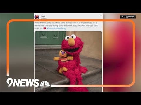 Dr. Sheryl Ziegler talks about Elmo's checking-in