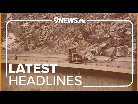Latest headlines | Rockslide impacts travel through Glenwood Canyon