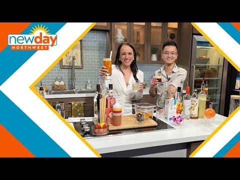 Making summer drinks from Pioneer Square's Dead Line - New Day NW