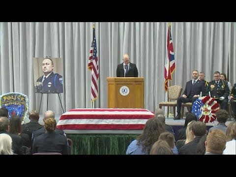 Funeral service held for Bluffton Police Officer Dominic Francis