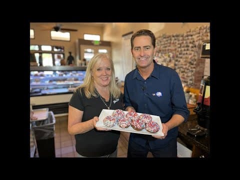 El Cajon donut shop eases Election Day stress