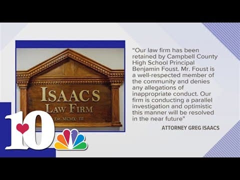 CCSO: Investigation stemming from DCS report involves Campbell Co. High School principal