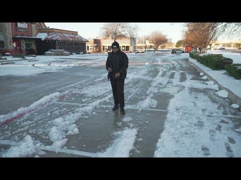 DFW Weather: Here's what North Texas roads are looking like