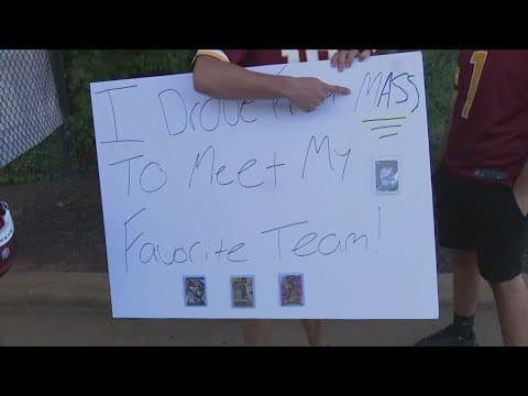 Commanders Camp: Fans are ready to watch their team rock the field in Ashburn