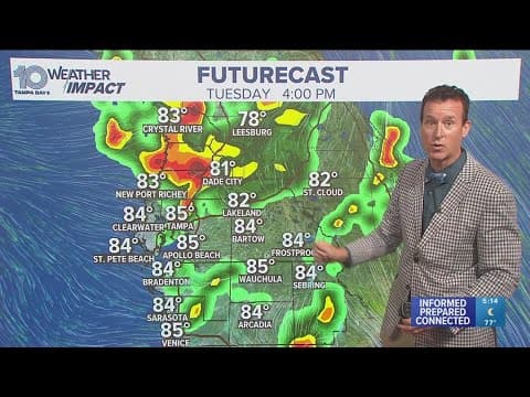 10 Tampa Bay Weather: Tuesday, July 15, 2025