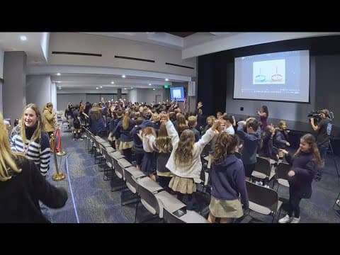 CBS 8 Weather School | Visiting San Diego Jewish Academy in Carmel Valley