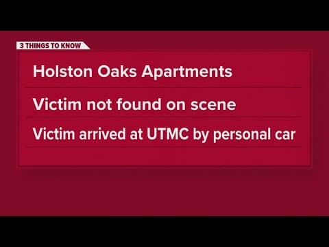 KPD investigating shooting at Holston Oaks Apartments